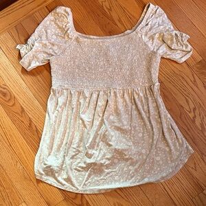 Ingrid Isabel Floral light mauve Women's maternity Top